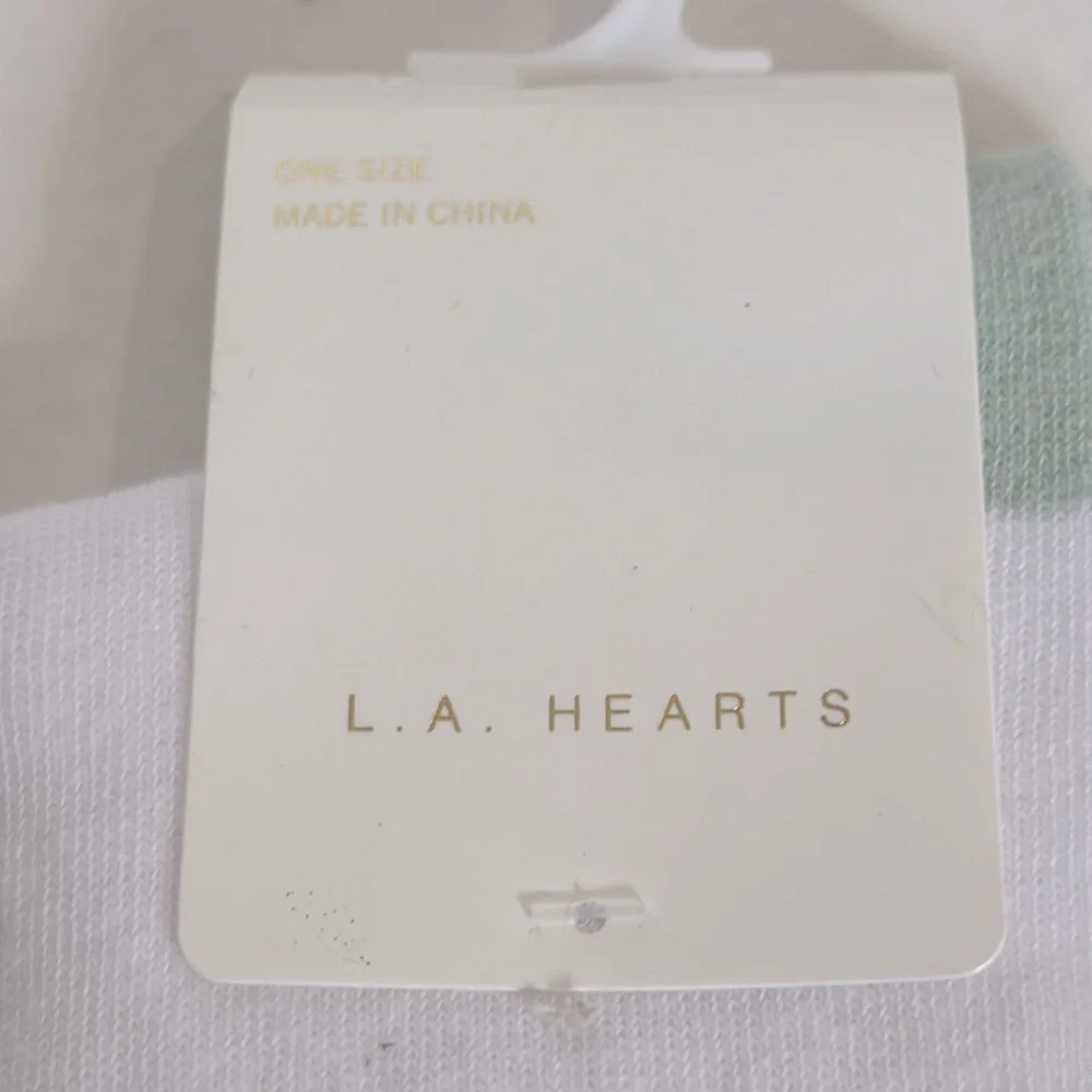 LA Hearts Mindful Crew Socks by PACSUN NWT